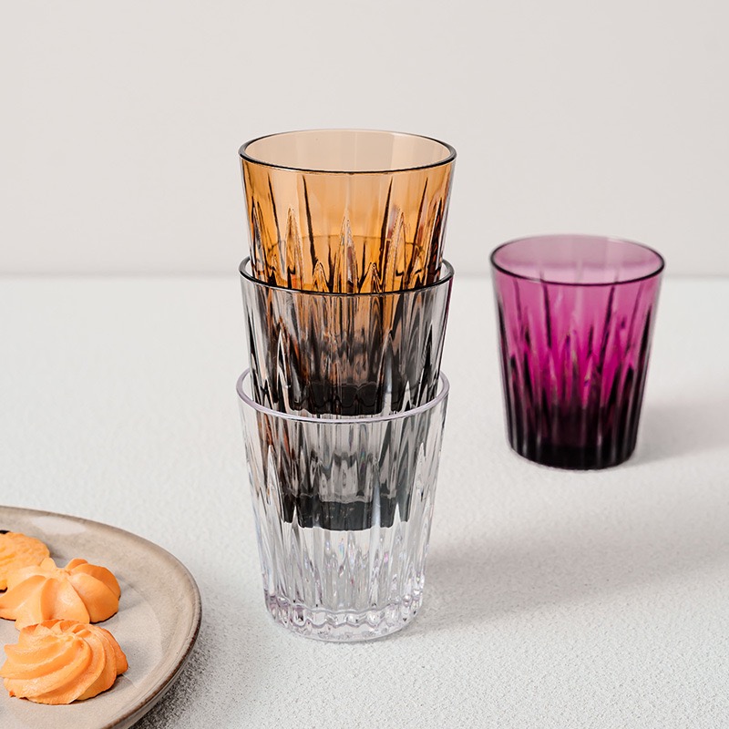 detail model8022 colorful durable transparent plastic pc material drink cup whisky wine bar hotel restaurant use bar serving scene 2