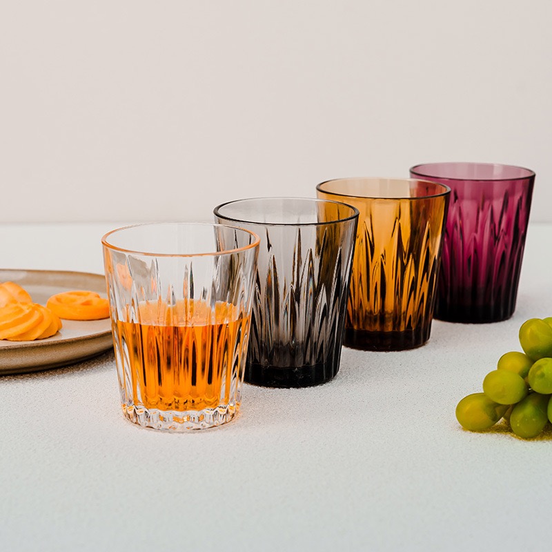 detail model8022 colorful durable transparent plastic pc material drink cup whisky wine bar hotel restaurant use bar serving scene 4