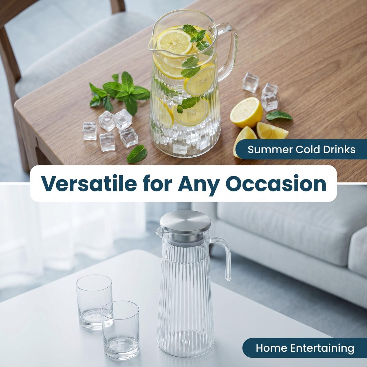 detail model9160 large volume acrylic water jug canister multifunctional plastic water jug hotel restaurant daily use serving scene 1
