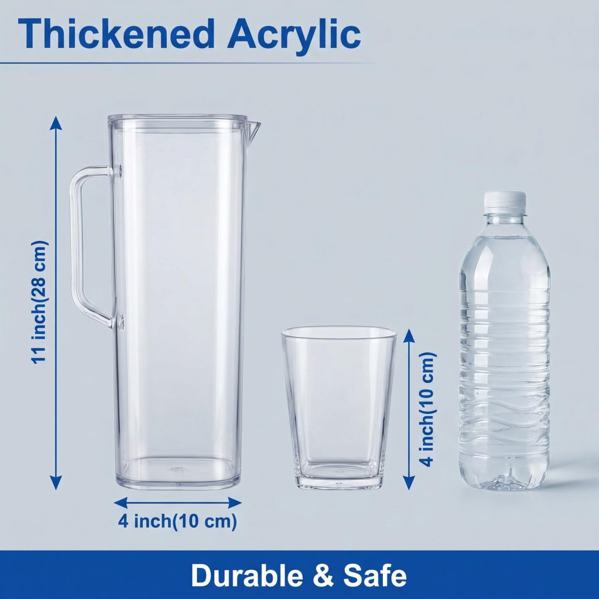 detail model9166 transparent acrylic pc water pitcher cold water jug home hotel restaurant party serving scene 5