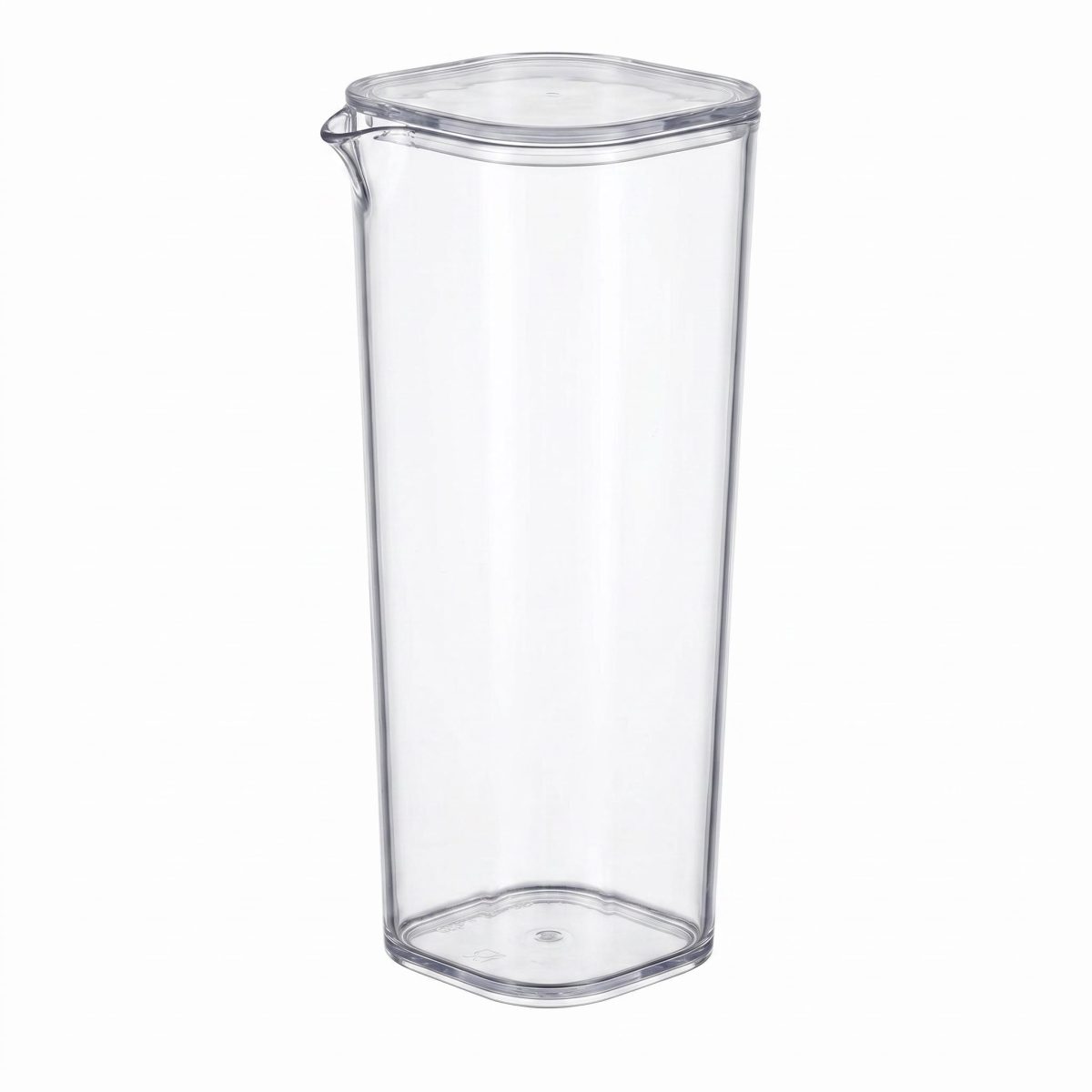 detail model9167 water pitcher bpa free food grade pc cold brew jug leakproof lay flat juice carafe small apartment household cafe serving scene 1