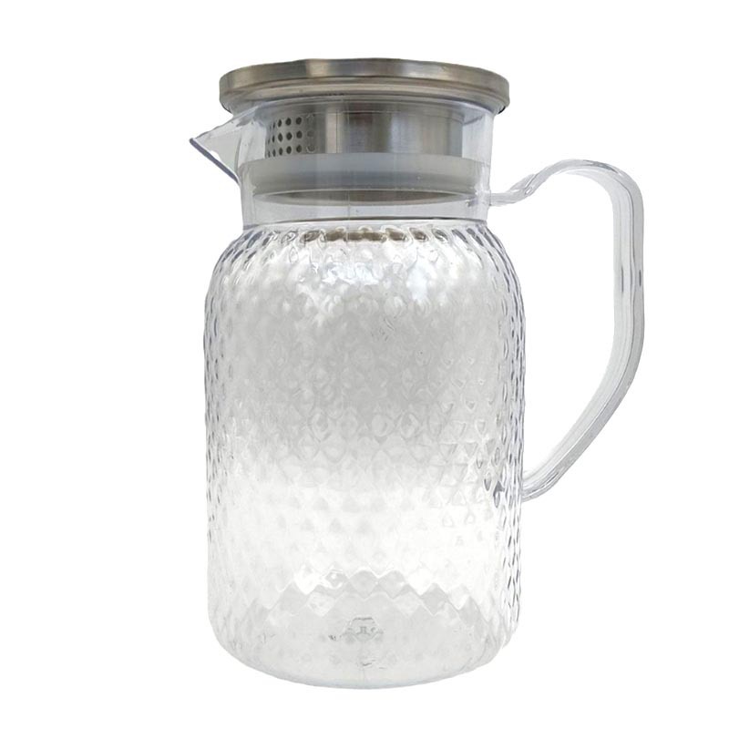 detail model9193 heat resistant acrylic pc carafe 2l clear iced tea jug glass pitcher with lid and handle serving scene 4 detail model9193 heat resistant acrylic pc carafe 2l clear iced tea jug glass pitcher with lid and handle serving scene 4