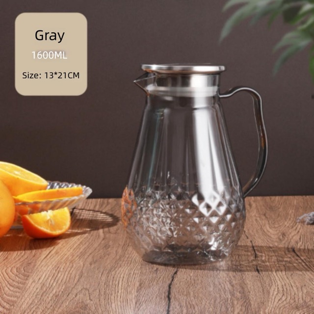 detail model9197 multifunctional holiday gift drink water pitcher large capacity unique diamond pattern pc jug serving scene 6