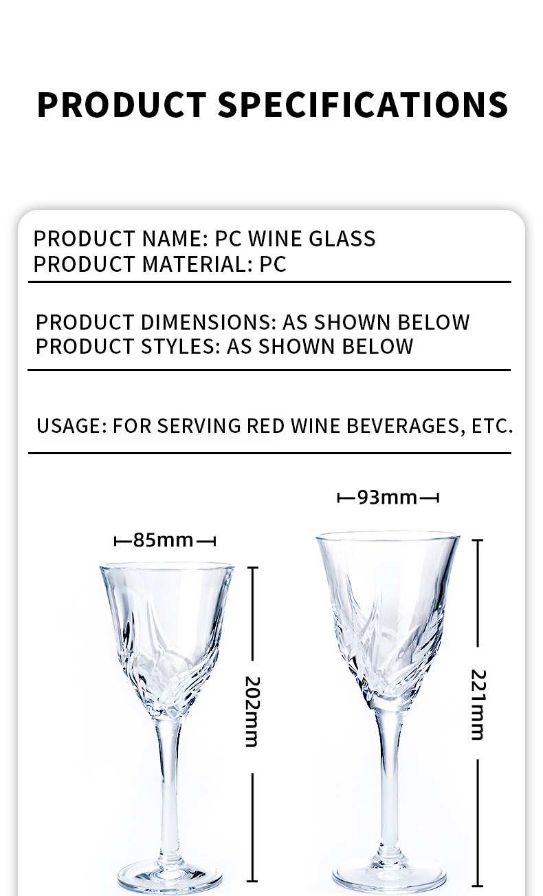 detail model9918 wholesale unbreakable restaurant household red wine flutes elegant long stem wedding champagne glasses serving scene 8