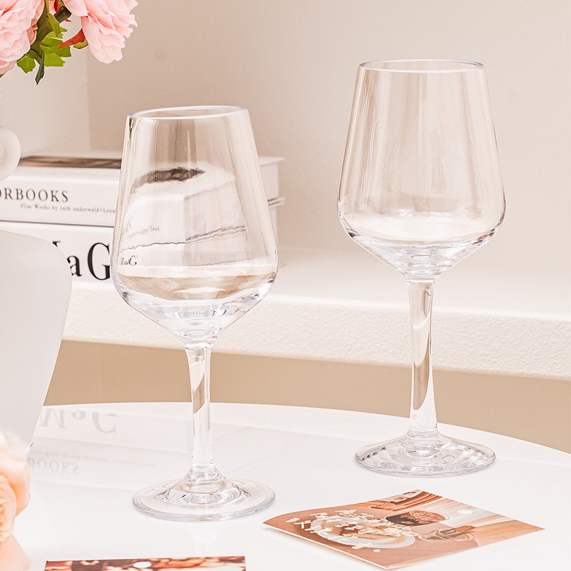 detail model9920 custom logo wine cups transparent crystal clear weddings banquets parties pc plastic champagne goblet serving scene 3