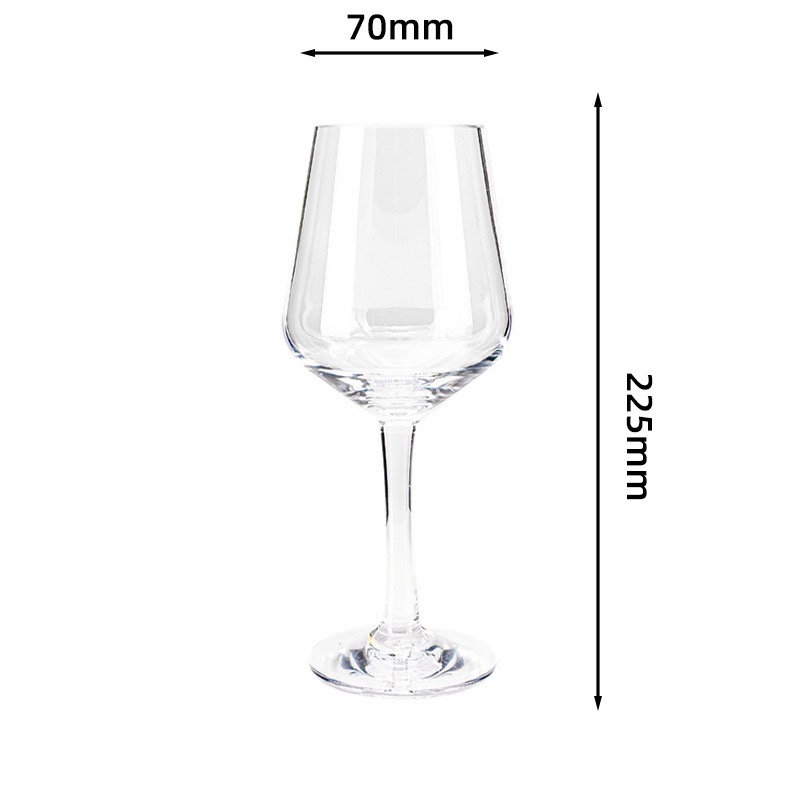 detail model9920 custom logo wine cups transparent crystal clear weddings banquets parties pc plastic champagne goblet serving scene 6