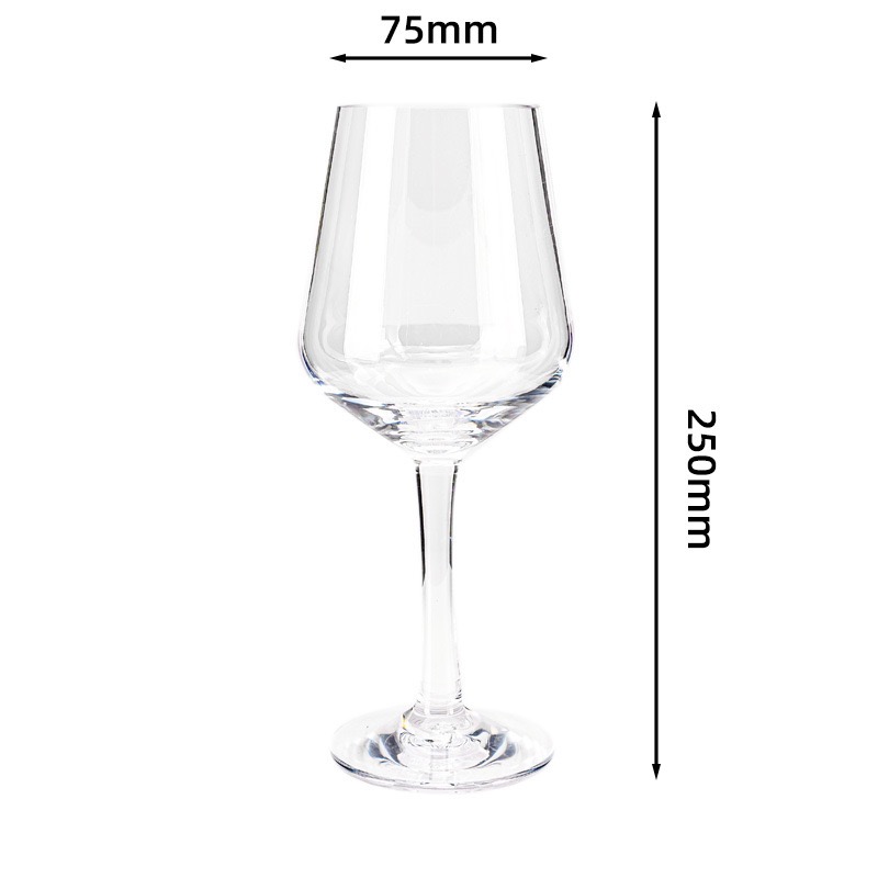 detail model9920 custom logo wine cups transparent crystal clear weddings banquets parties pc plastic champagne goblet serving scene 8