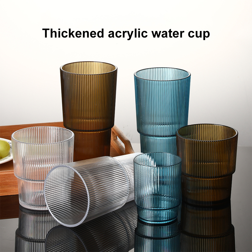 model003 acrylic striped cup multipurpose drinking scene 11.jpg