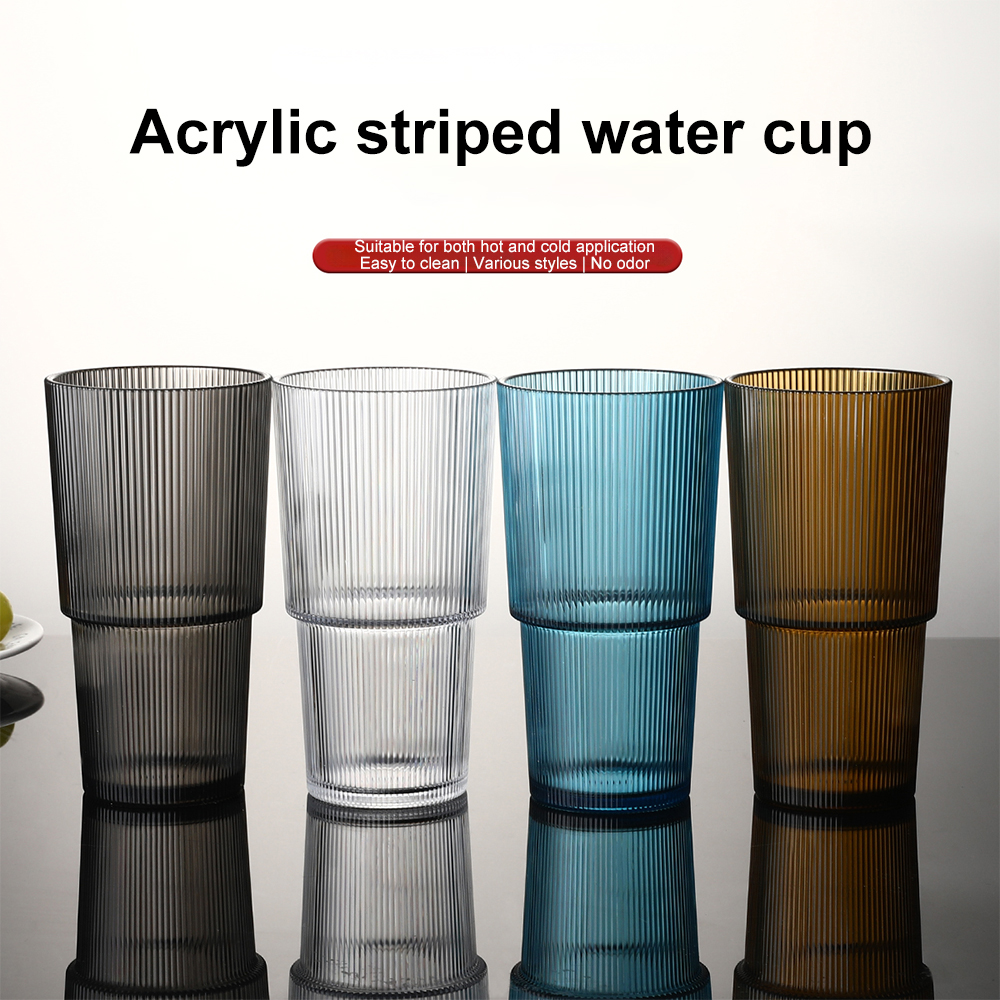 model003 acrylic striped cup multipurpose drinking scene 8.jpg