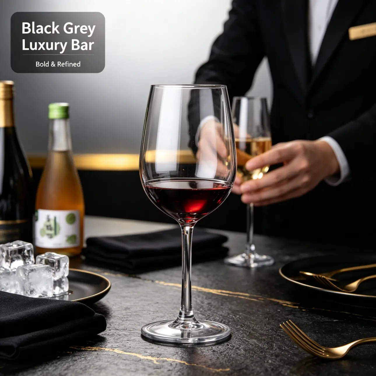 detail BY 9911B elsjoy acrylic wine goblet 550ml clear transparent glass party wedding bar serving scene 6