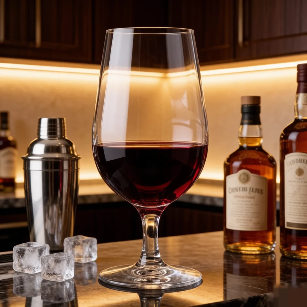 detail BY 9912B elsjoy acrylic wine goblet 600ml clear transparent glass home bar 4