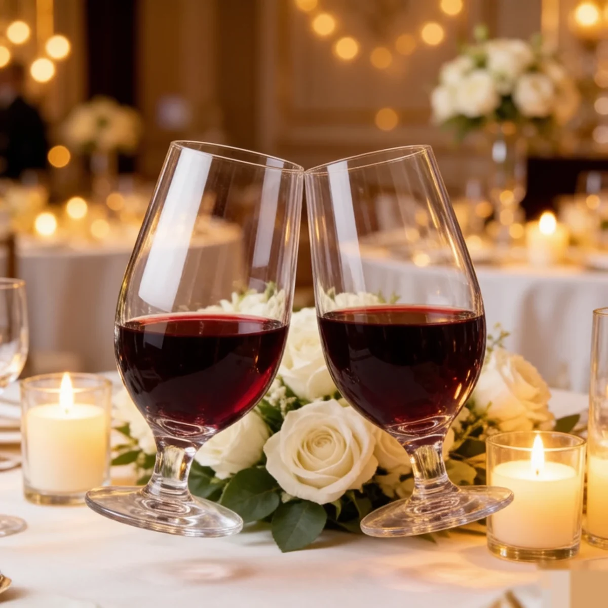 detail BY 9912B elsjoy acrylic wine goblet 600ml clear transparent glass wedding toast 8