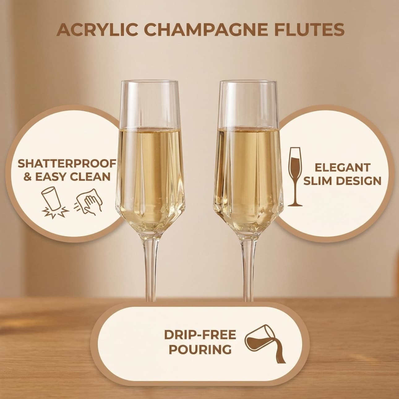 detail model9917 unique customized unbreakable pc reusable wine crystal hotel party restaurant champagne goblet serving scene 4