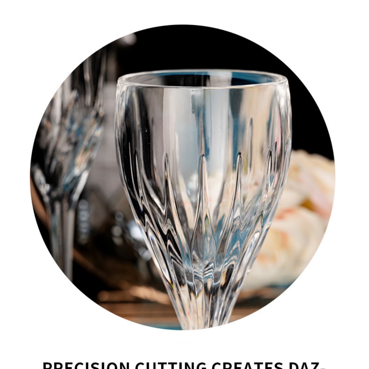 detail model9919 1 thin rim long stem pmma crystal party transparent champagne flutes hard clear plastic wine cups serving scene 7