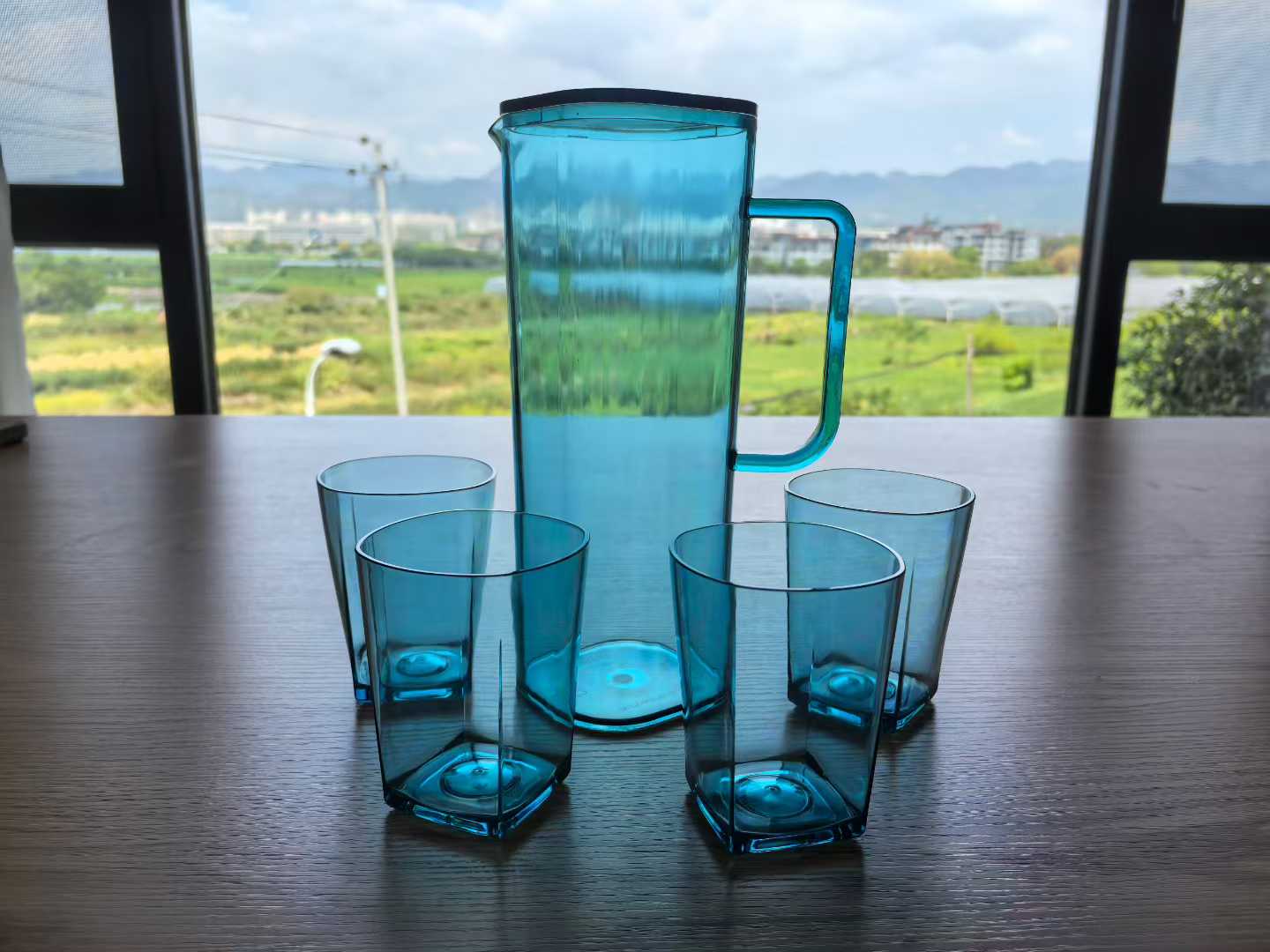 main‑blue‑pc‑water‑pitcher‑cup‑set‑cold‑drink‑jug‑household‑hotel main‑blue‑pc‑water‑pitcher‑cup‑set‑cold‑drink‑jug‑household‑hotel