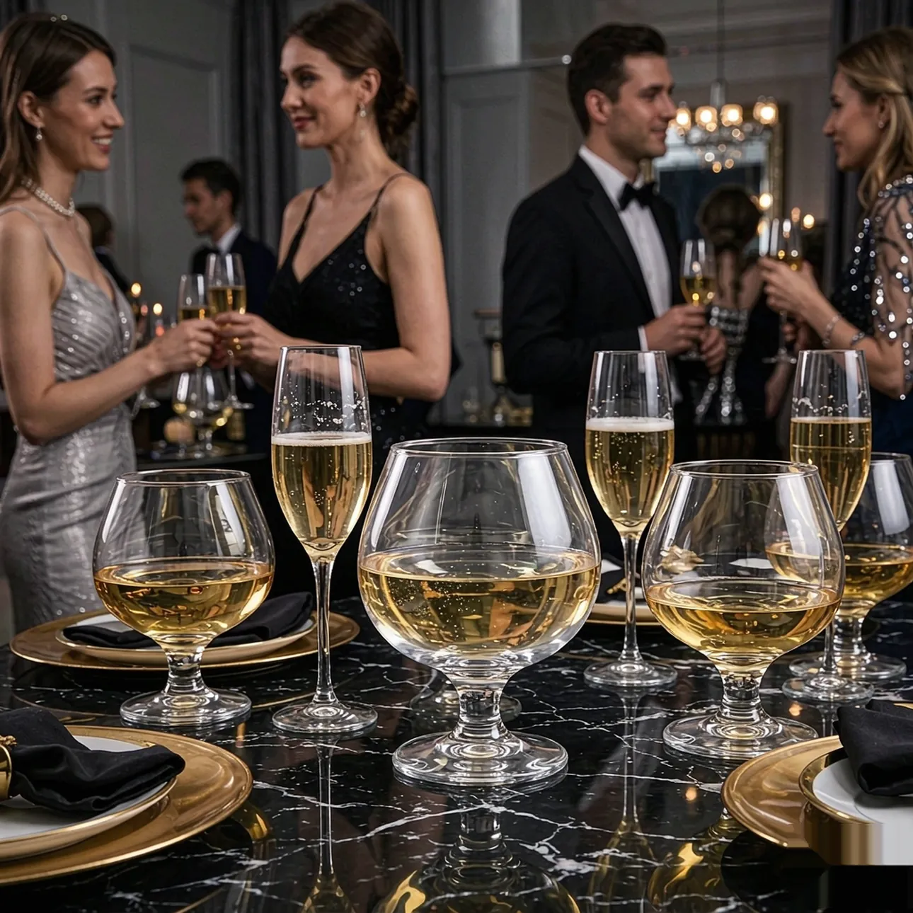 detail BY 9912F elsjoy acrylic brandy snifter 170ml clear transparent glass luxury party 7