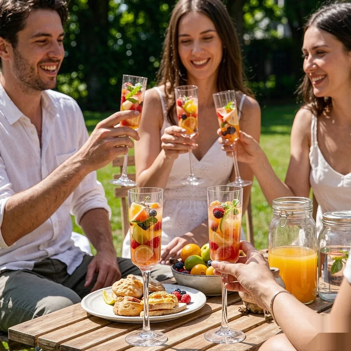 detail BY 9913A elsjoy acrylic champagne flute 170ml clear transparent glass outdoor gathering 9