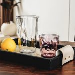 main model8021 colorful acrylic cup high capacity water glasses beer cup with handle pc clear plastic drinking cups main display 2