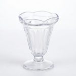 main model8049 factory wholesale acrylic pc glass plastic ice cream plate dessert bowls 230ml transparent cold drink cup main display 5