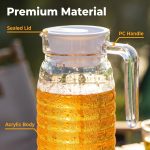 main model9142 acrylic cold water jug heat resistant beverage pitcher anti scald water jug family gathering main display 2