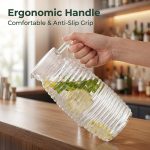 main model9142 high quality acrylic water dispenser large capacity fruit tea jug clear beverage storage pot main display 3