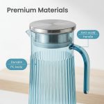 main model9160 classic pc heat resistant modern luxury party household daily use water jug with metal lid main display 5