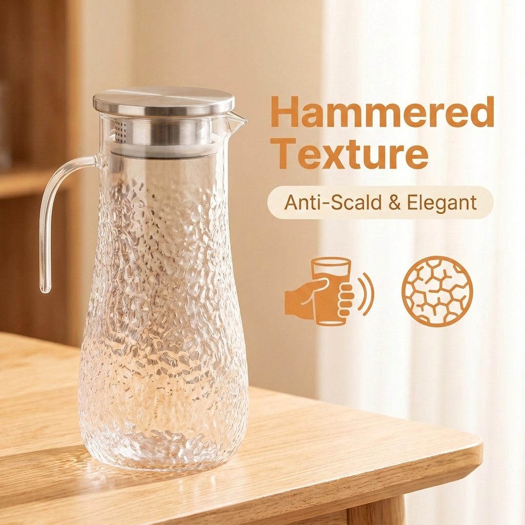 main model9164 transparent acrylic pc water pitcher cold water jug home hotel restaurant party main display 1
