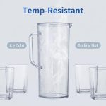 main model9166 transparent acrylic pc water pitcher cold water jug home hotel restaurant party main display 2