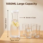 main model9171 unbreakable party picnic pitcher hotel restaurant juice clear acrylic pc glass plastic cold water jug main display 3