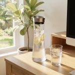 main model9175 transparent acrylic water jug bpa free cold drink pitcher hotel household party main display 1