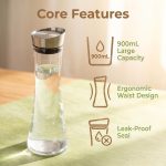 main model9175 transparent acrylic water jug bpa free cold drink pitcher hotel household party main display 3