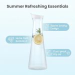 main model9180 transparent acrylic pc water pitcher cold water jug kitchen restaurant home main display 1