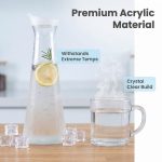 main model9180 transparent acrylic pc water pitcher cold water jug kitchen restaurant home main display 3