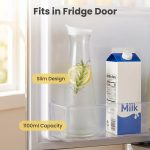 main model9181 portable acrylic pc bpa free water jug unbreakable pitcher clear plastic carafe restaurant home main display 1