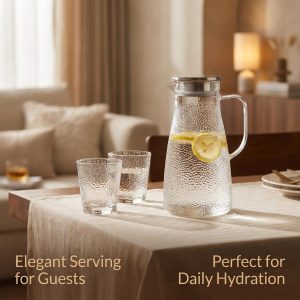 main model9191 wholesale eco friendly handmade juice kettle filter water carafe heat resistant main display 1