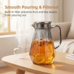 main model9192 custom logo transparent acrylic water jug leakproof plastic water storage water jug household drink main display 1