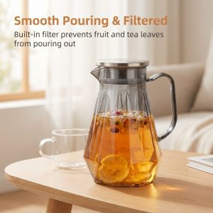 main model9192 custom logo transparent acrylic water jug leakproof plastic water storage water jug household drink main display 1