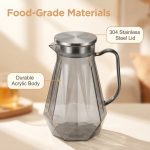 main model9192 custom logo transparent acrylic water jug leakproof plastic water storage water jug household drink main display 3