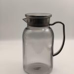 main model9193 heat resistant acrylic pc carafe 2l clear iced tea jug glass pitcher with lid and handle main display 4