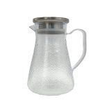 main model9193 heat resistant acrylic pc carafe 2l clear iced tea jug glass pitcher with lid and handle main display 5