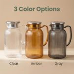 main model9195 vertical grain high boron hotel use custom logo acrylic cooling cold water pitchers home main display 1