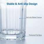 main model9304 bpa free transparent acrylic tumbler unbreakable clear plastic water drinking cup hotel cafe juice cold beverage main display 3