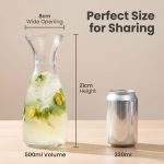 main model9310 unbreakable bpa free plastic pitcher lemonade iced tea serving carafe hotel restaurant juice jug with lid main display 6