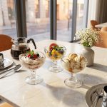 main model9330b polycarbonate transparent durable food grade safe party event wedding catering banquet customized ice cream cup main display 2