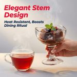 main model9330b polycarbonate transparent durable food grade safe party event wedding catering banquet customized ice cream cup main display 5