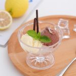 main model9331 wholesale acrylic pc ice cream fruit juice dessert reusable plastic transparent glass cup beach wedding party unbreakable main display 4