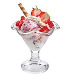 main model9331 wholesale acrylic pc ice cream fruit juice dessert reusable plastic transparent glass cup beach wedding party unbreakable main display 5