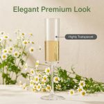 main model9915 transparent acrylic pc champagne wine goblet wedding party banquet main display 1