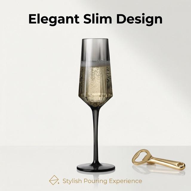main model9917 customized logo unique banyang contemporary design crystal clear bpa free acrylic pc champagne glass wedding glassware main display 1