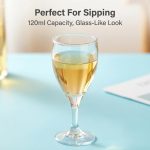 main model9923 custom logo pc clear plastic disposable cocktail shot glasses wine flutes champagne reusable party wedding main display 2
